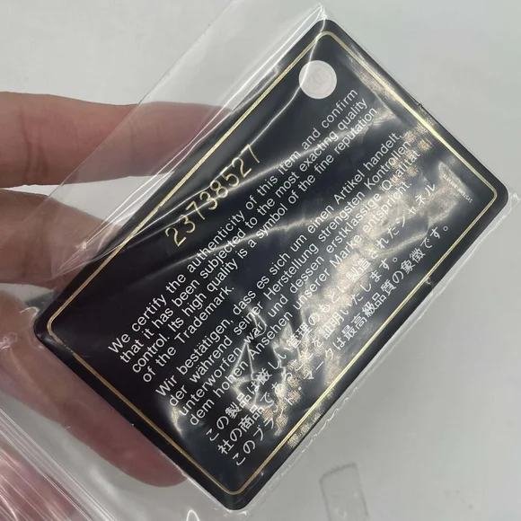 CHANEL Black Chevron Wallet with Gold Accents - Picture 4 of 10